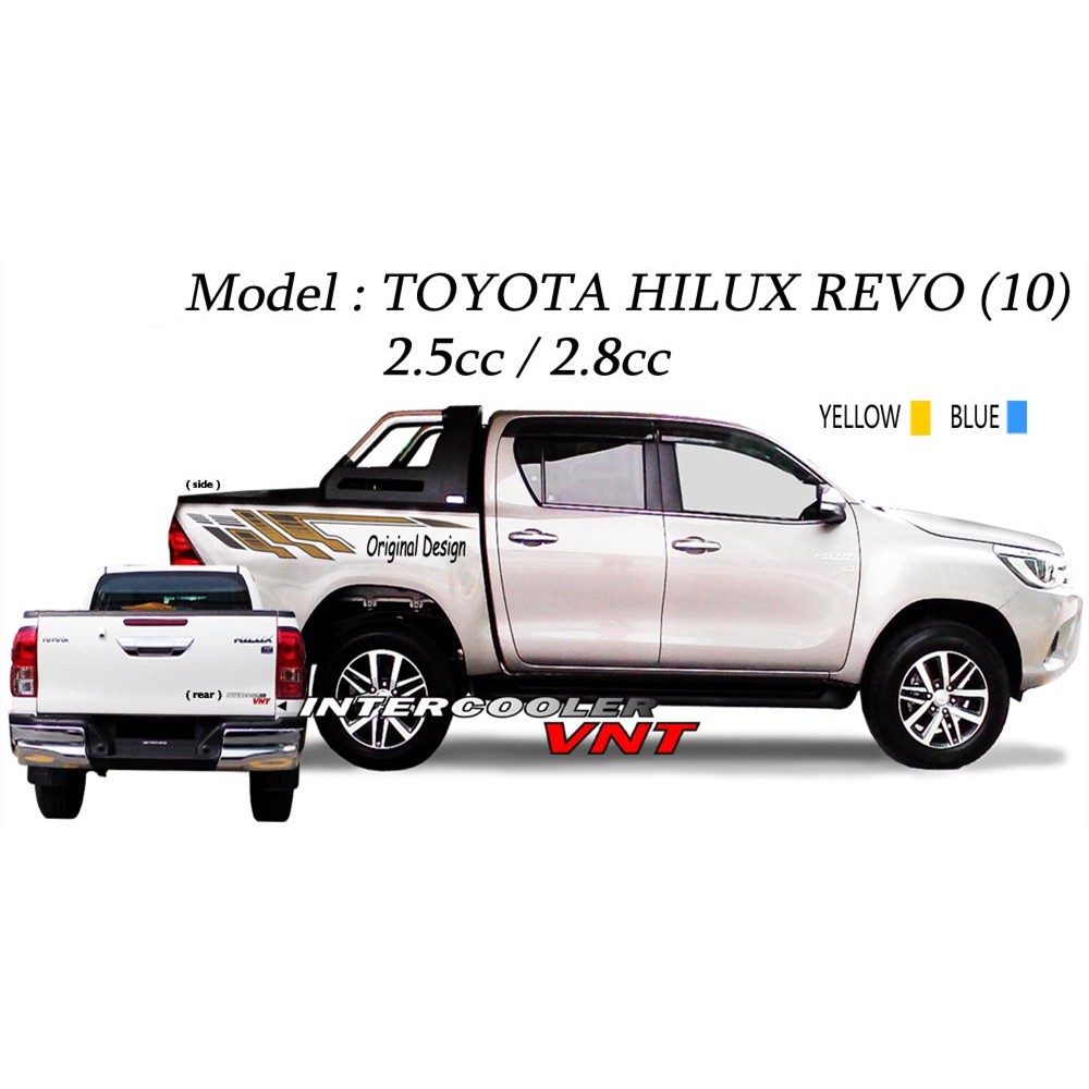 Toyota Hilux Revo 2 5cc 2 8cc Original Colour Car Side Body