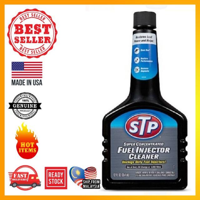 STP Super Concentrated Fuel Injector Cleaner, 253822