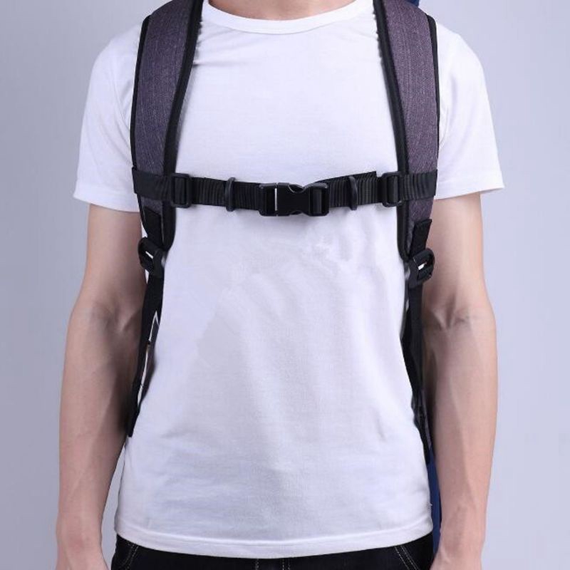 Kids Buckle clip strap adjustable chest harness bag backpack shoulder stra HR 