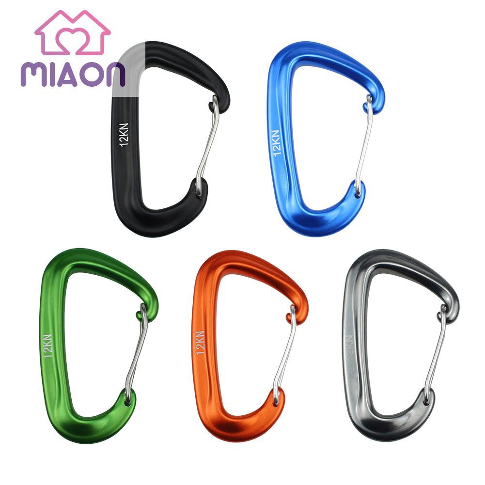 AON Outdoor Camping Hiking Snap Clip Buckle Hook Climbing Hammock Backpack Carabiner