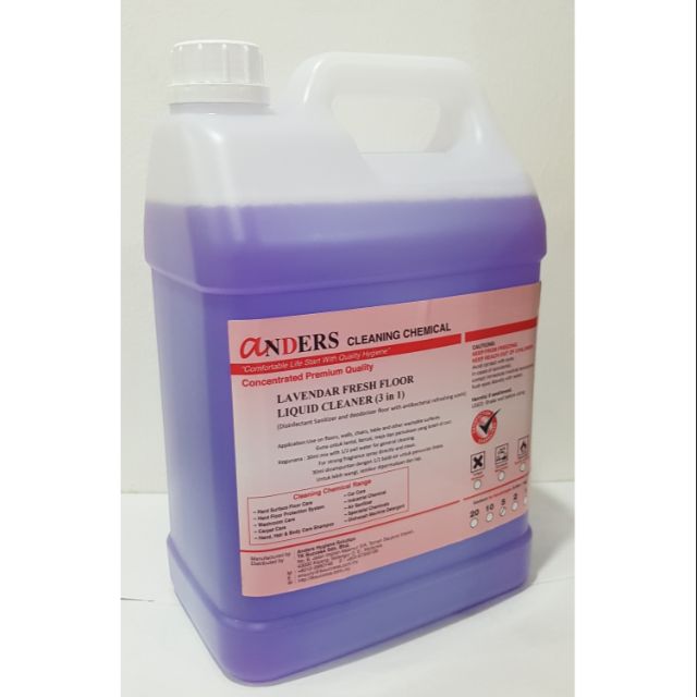 Lavender Fresh Floor Cleaner Pencuci Lantai Air Freshener Liquid 5l Shopee Malaysia