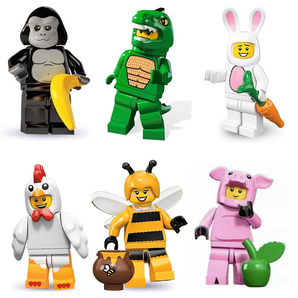 lego animal minifigures