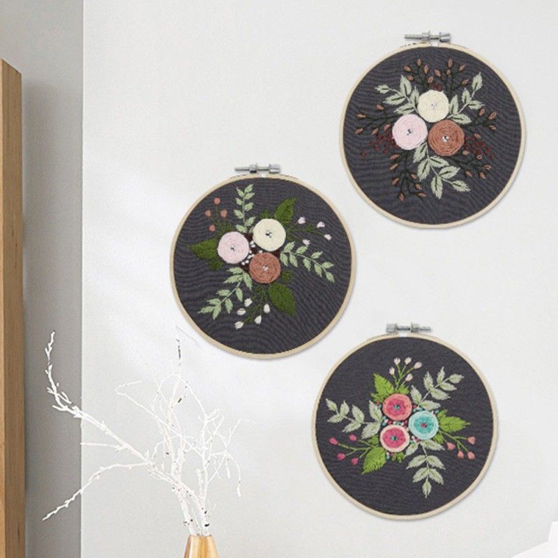 Malaysia Siap Jahit Embroidery Deco Frame Hiasan Jahitan Tangan Shopee Malaysia