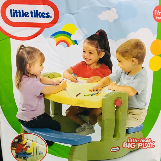 little tikes adjust and draw table