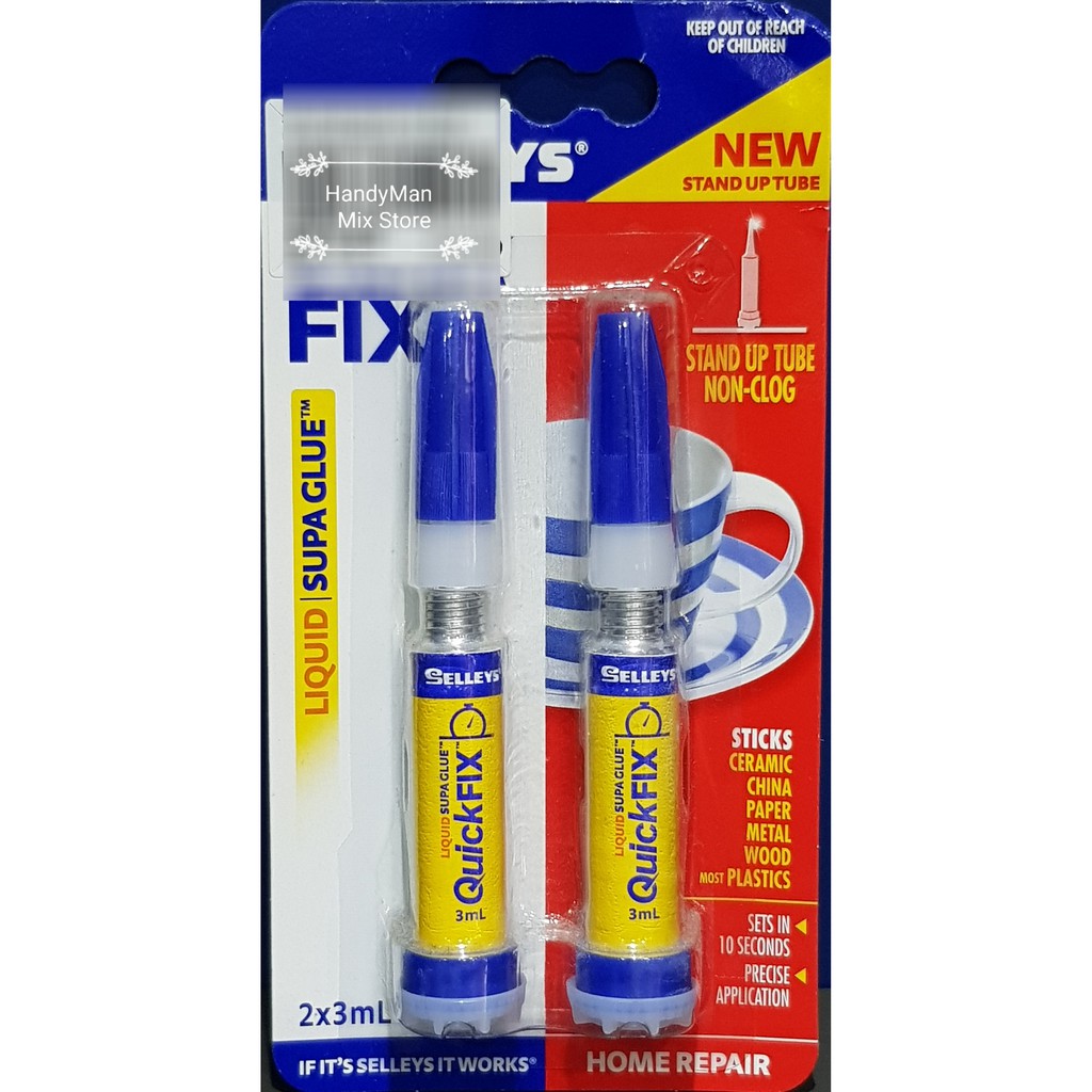 Selleys Quick Fix Supa Glue Shopee Malaysia