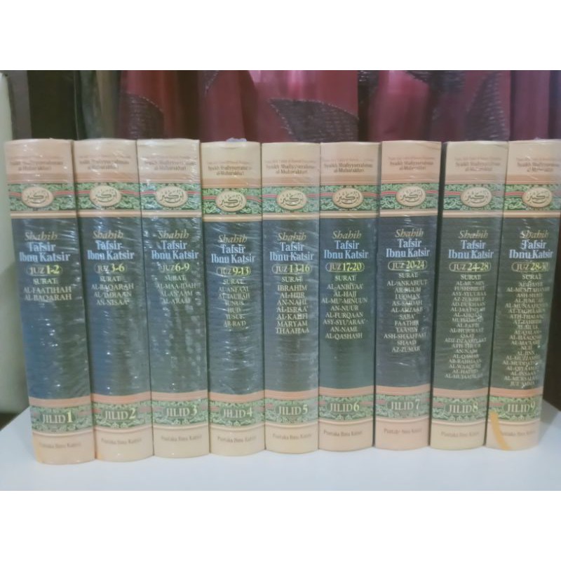 Buy Shahih Tafsir Ibnu Katsir 9 Jilid Seetracker Malaysia