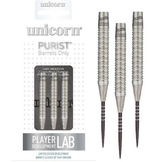 Unicorn 24g RVB Raymond Van Barneveld Phase 5 Purist Tungsten Darts Set 