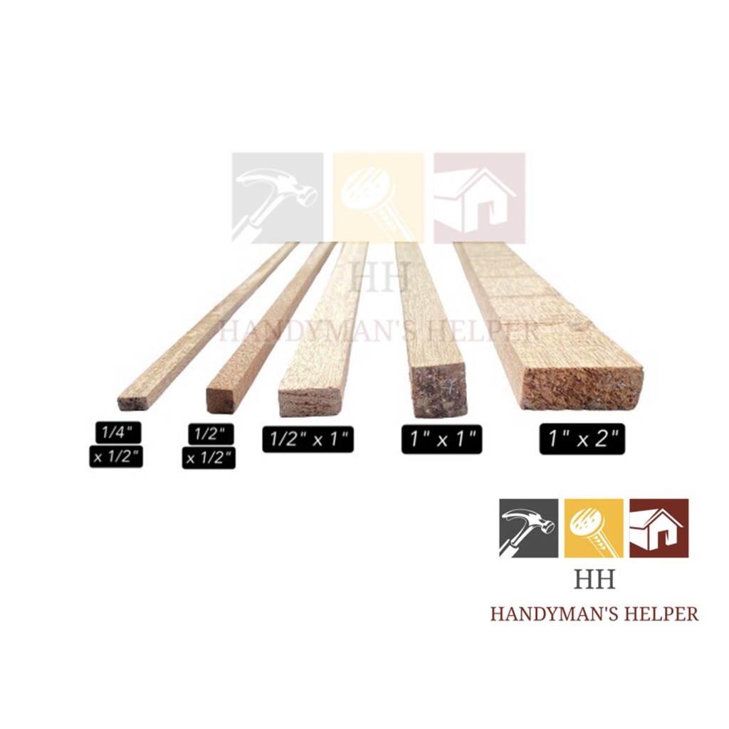 6ft 6 Kaki Industrial Wood Kayu Ketam Batang Kayu Kayu Kecil Kayu Lis 板线 Shopee Malaysia