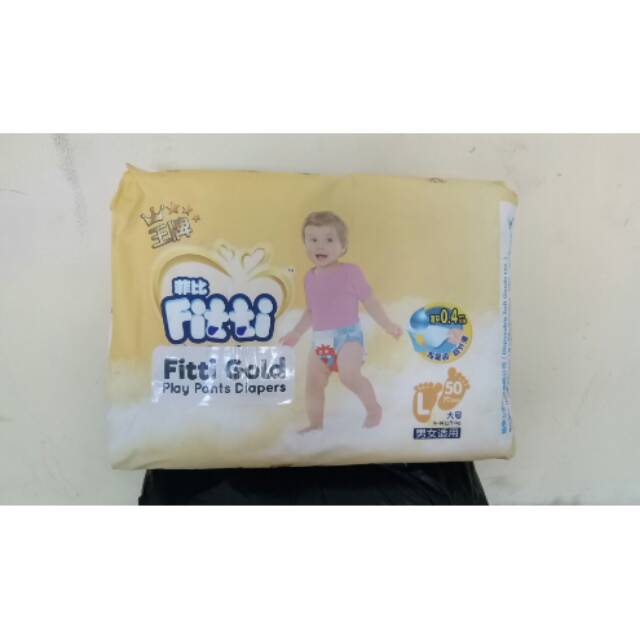 FITTI GOLD PANTS L50