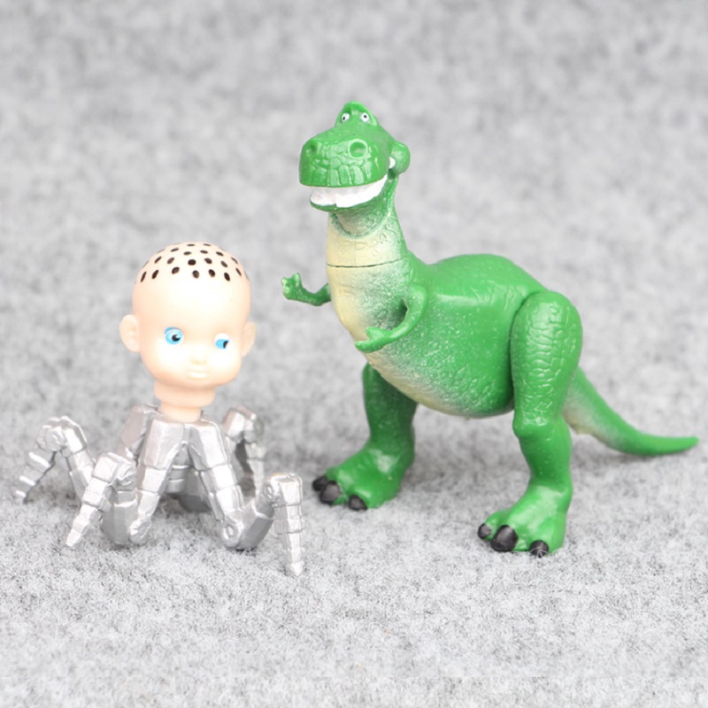 Toy Story Dinosaur Woody Buzz Lightyear Alien Kid Gift Action Figure Toys 10 PCS