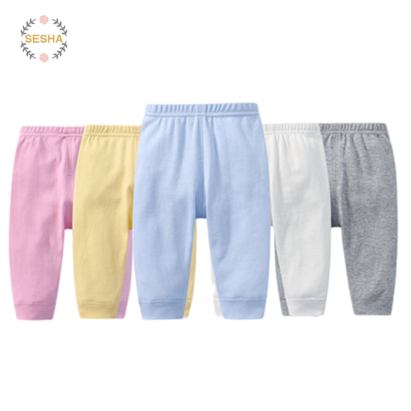 0-24M newborn cotton long pants bottoms trousers preemie newborn baby