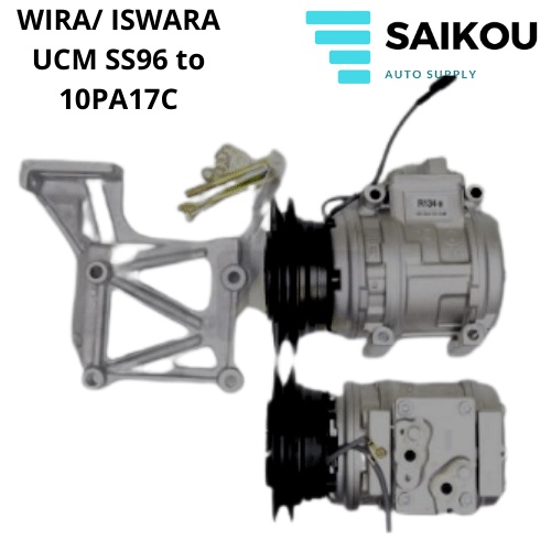 Compressor Recond Proton Wira / Iswara UCM SS96 to 10PA17C Shopee