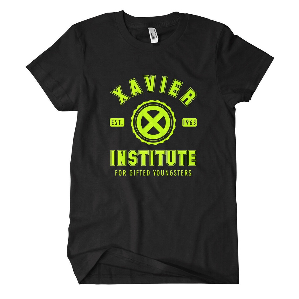 Xavier Institute X-Wolverine Comic Deadpool Hugh Jackman Cult Cool Daily Wear Mens Retro T-Shirt