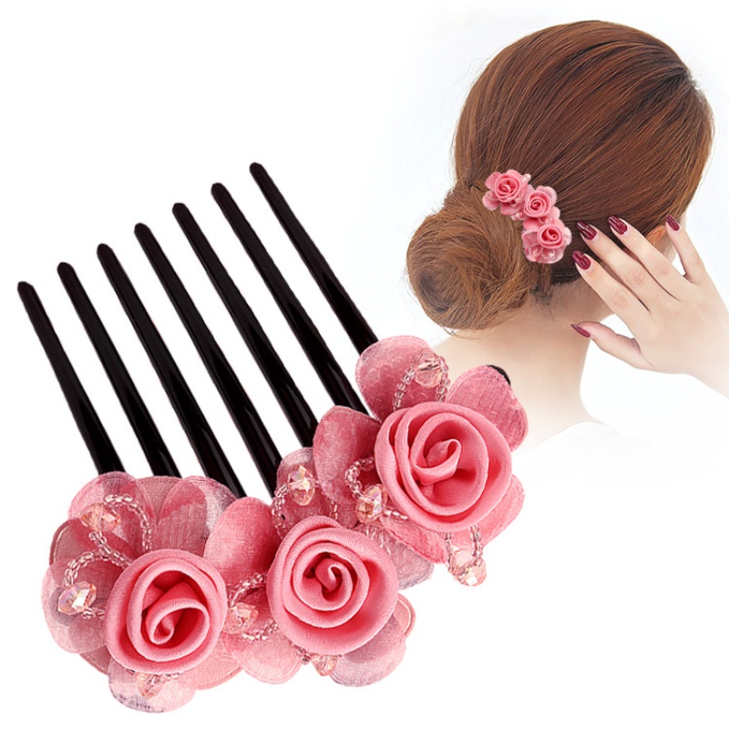 Hair Accessories Buy Hair Accessories Online In India Myntra | Hair Comb  Double Row Inserted Comb Rose Shaped Hair Comb Hair Accessiories For Women  Girls (white) 