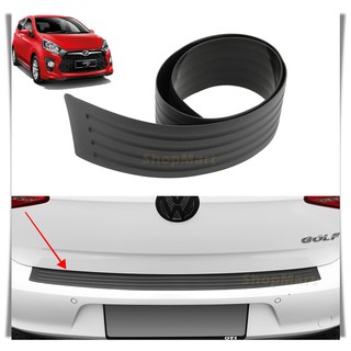 Samurai Rear Rubber Bonnet Spoiler Black WIRA WAJA BEZZA 