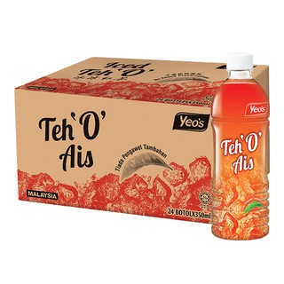 Yeos Teh 'O' Ais 350ml x 24bottles !! | Shopee Malaysia