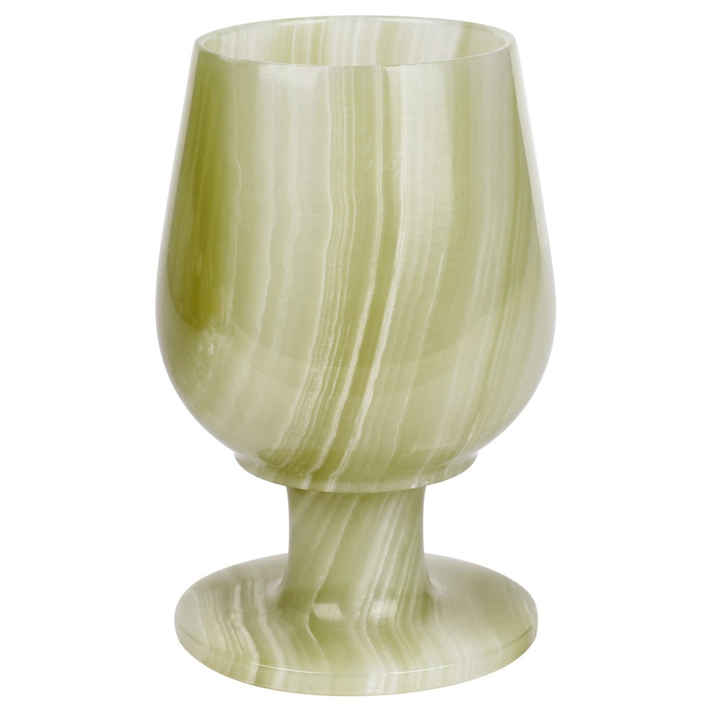 HOT 1PCS Natural Afghan White Jade Tall Wine Glass Creative Wine Glass 