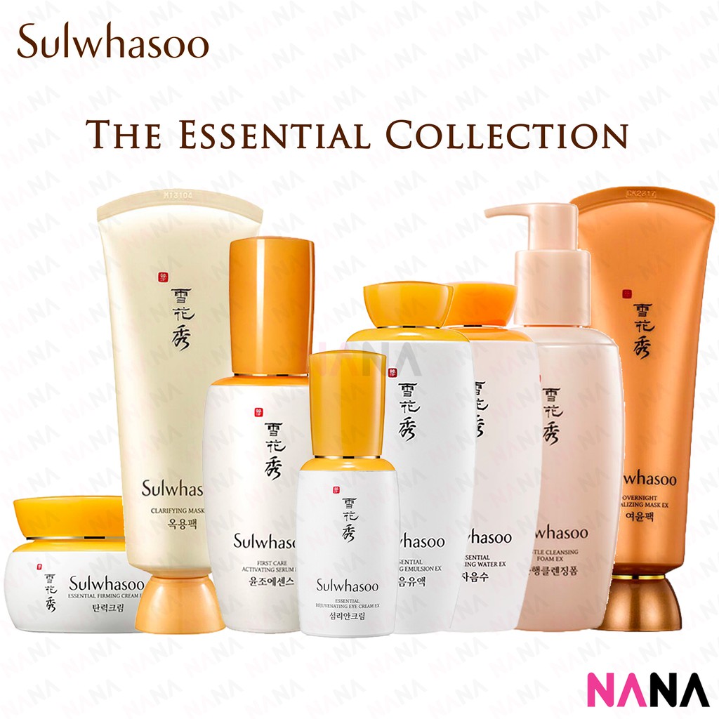 Sulwhasoo Skincare Collection Cleanser/Emulsion/Serum/Cream/Eye Cream