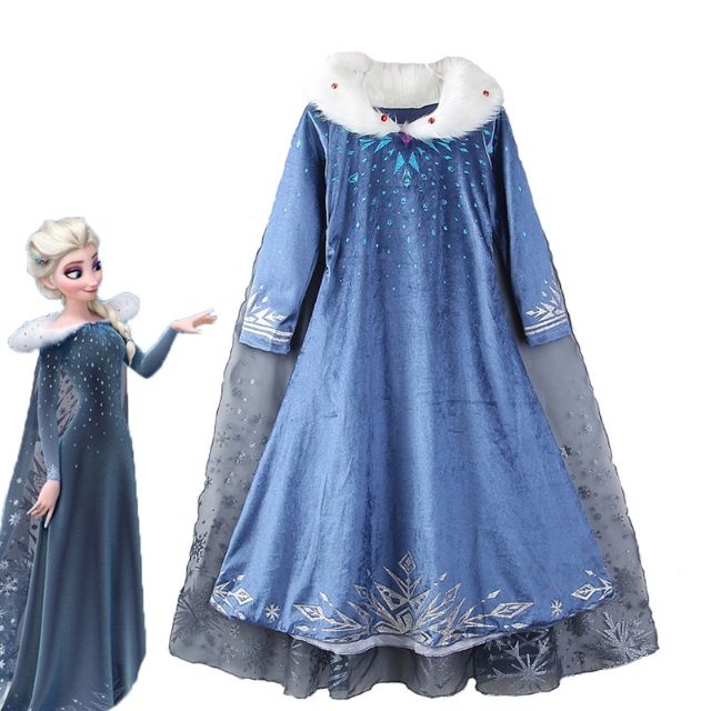 winter elsa dress
