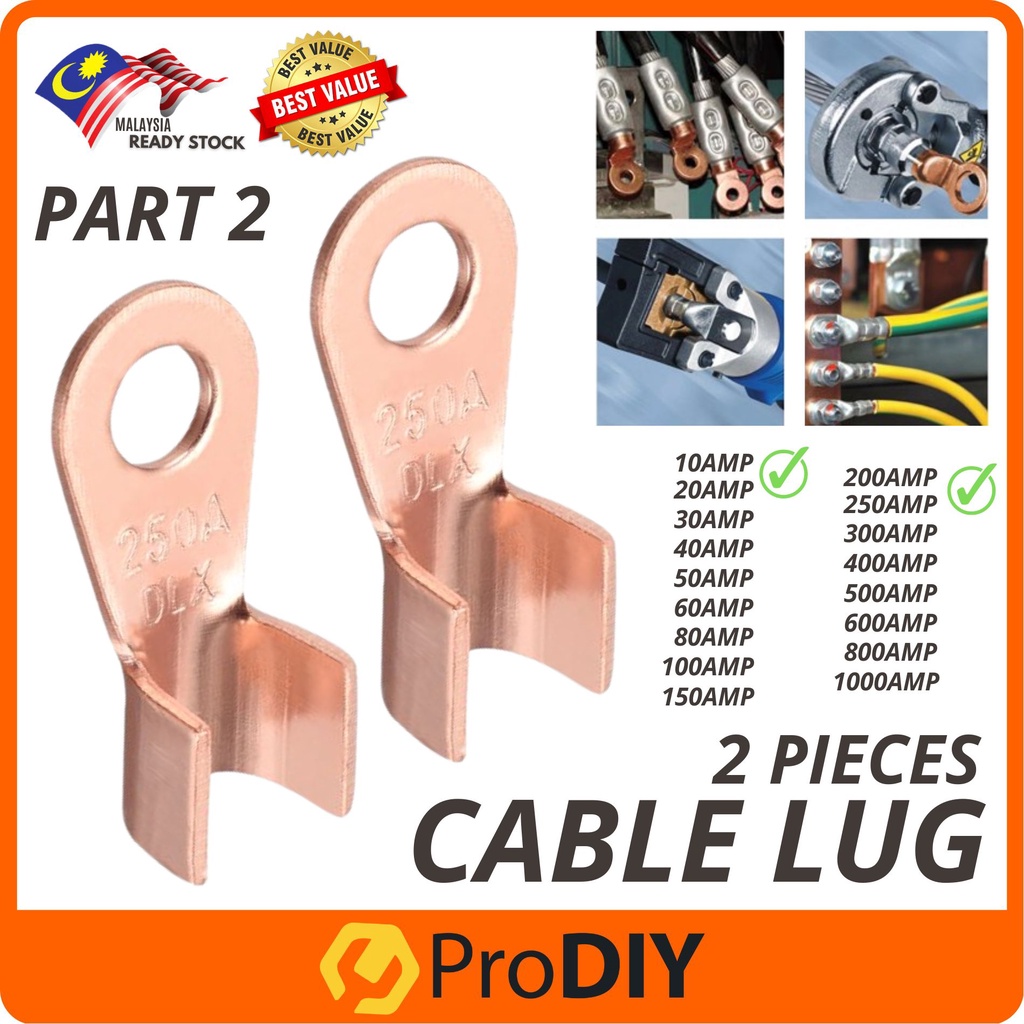 (PART 2) Open Type Cable Lug Crimping Tool Terminal Connector Cable Lug