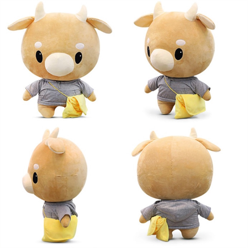 korean cow plush