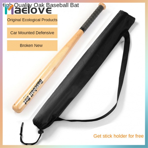 [dalam stok] White wood bodyguard kereta alat oak baseball hitter sofa wood hardwood professional baseball bat