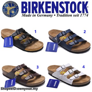 Birkenstock Men/Women Classic Cork Slippers Beach Casual shoes Florida series 35-46
