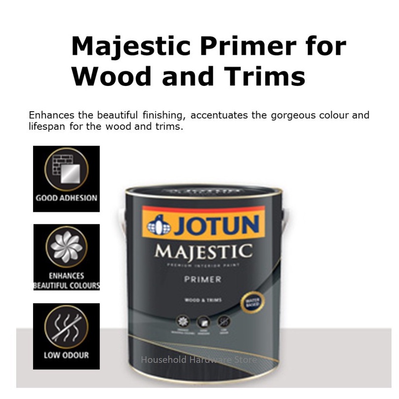 5 Liter Jotun Majestic Primer for wood and Trims 5L Shopee Malaysia