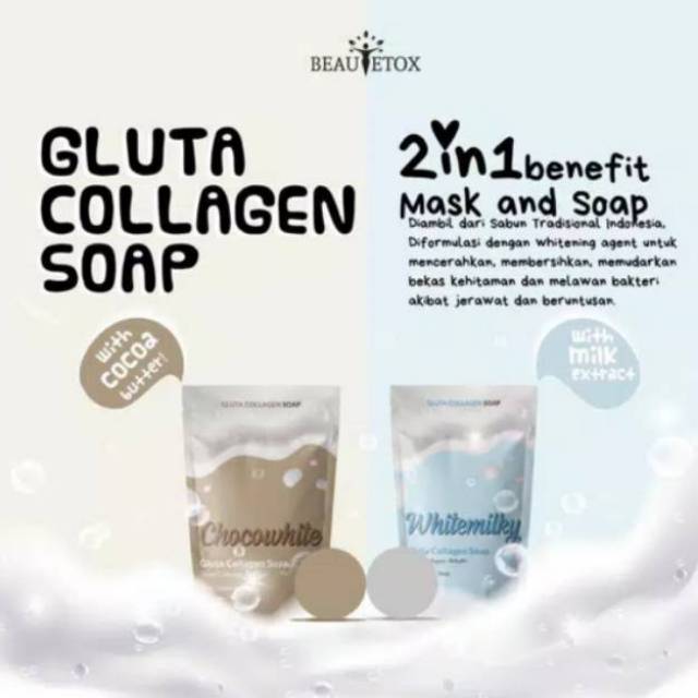 Gluta Collagen Beautetox Brightening Soap Bpom Malaysia