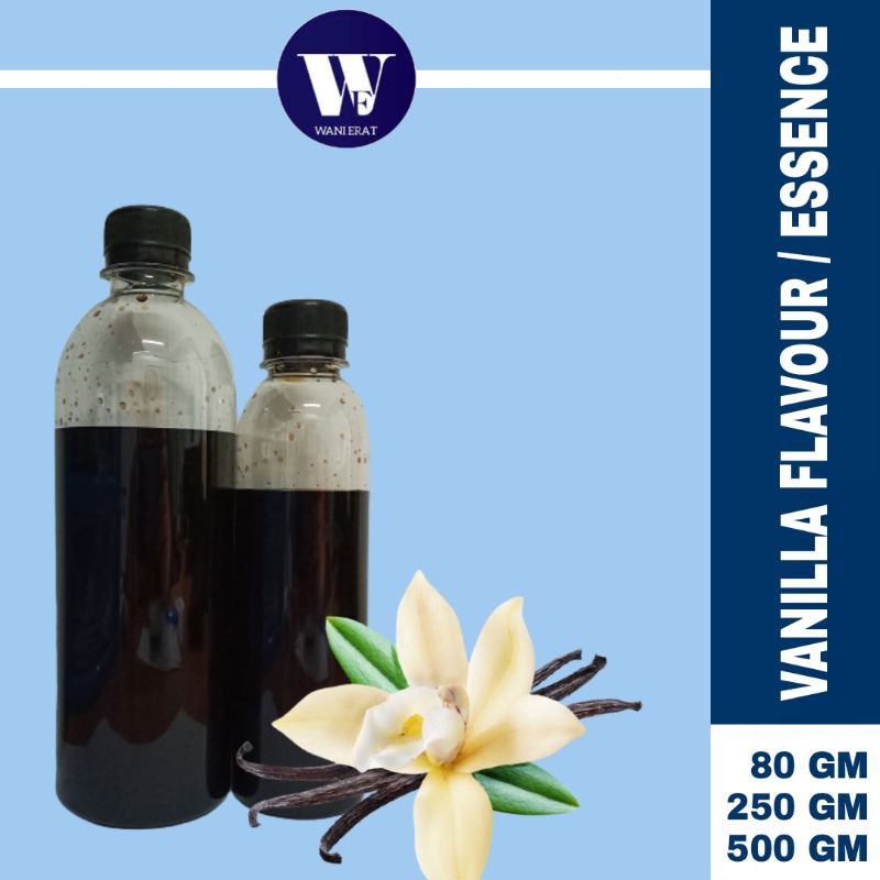VANILLA ESSENCE / ESEN VANILLA / VANILLA FLAVOUR [80GM/250GM/500GM