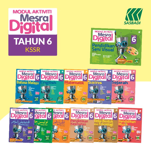 Modul Mesra Digital Tahun 6 UPSR (KSSR) (2021)  Shopee Malaysia