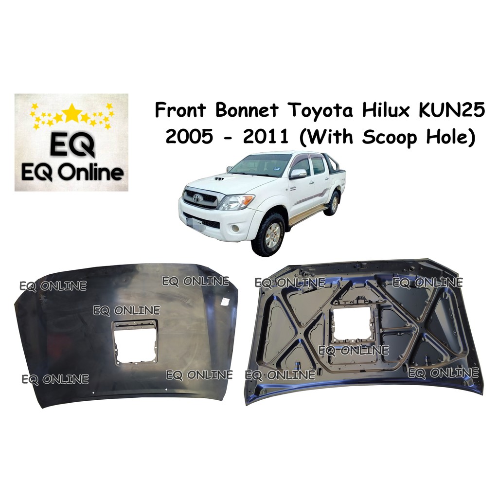 Toyota Hilux Vigo Kun25 2005 2011 (With Scope OR Intercooler Hole