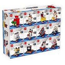 Lego Building Blocks Assembling Particle Miniature One Piece Pirate Ship Diamond Pocket