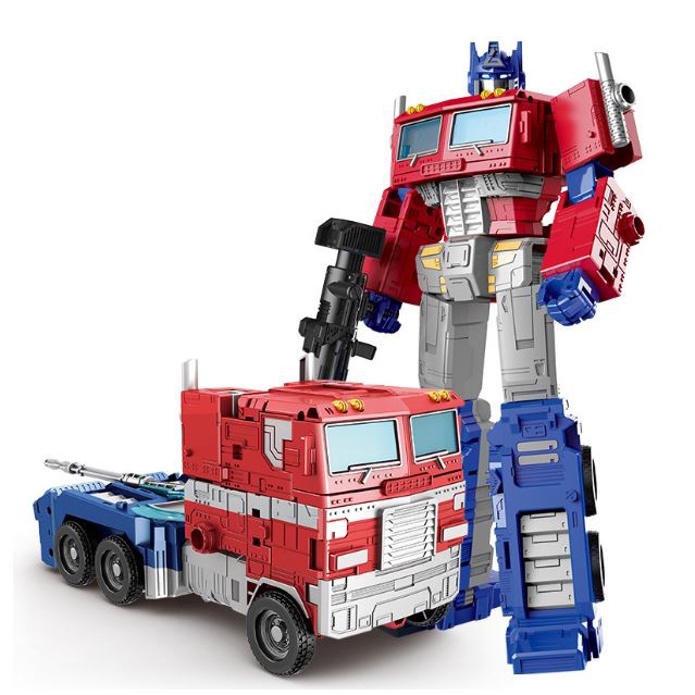 Transformer Robot Optimus Prime Iron Commander G1 Oversize Height 32cm Action Figures Transformable Robot Toy Kids Toy
