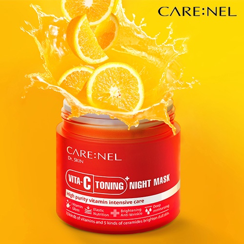 Carenel Vitamin C Toning Sleeping Mask Pack/Korea Skin Care Facial Care