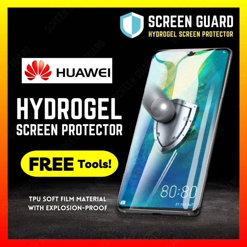 Screen Guard HUAWEI P50 P50Pro P50E P40 P40Pro P30 P20 P10 Hydrogel