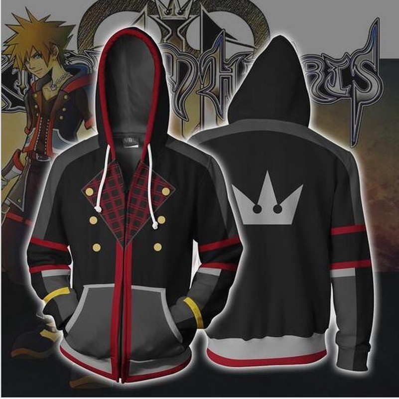 kingdom hearts sora hoodie