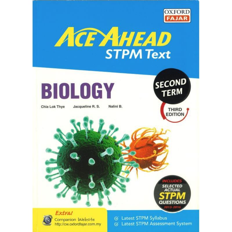 Oxford Fajar ACE AHEAD Teks STPM - Biology (Semester 2/Penggal 2 ...