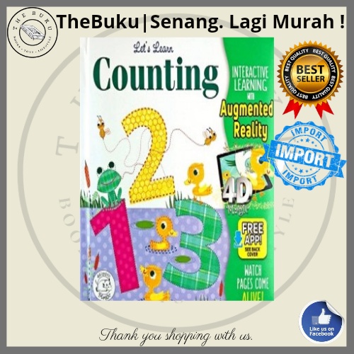 Let's Learn Counting 123 (Augmented Reality) + FREE ebook