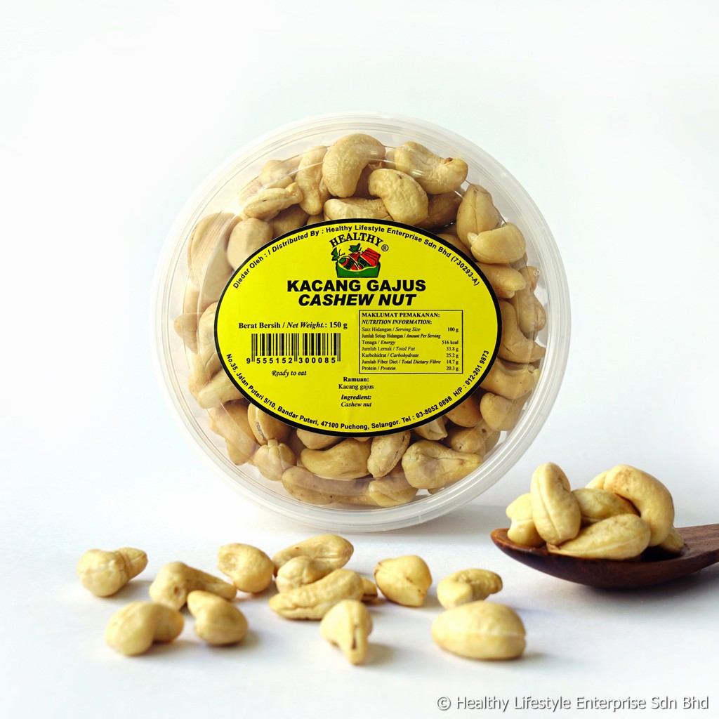 HEALTHY Cashew Nut | Kacang Gajus 150g