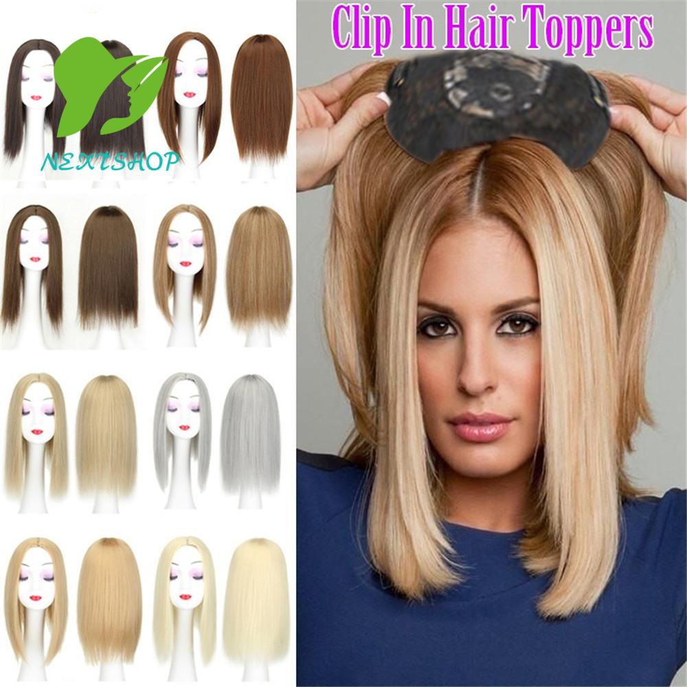 NEXTSHOP Hot Fashion Bobo Hairpiece Synthetic Hair Hair Topper Toupees  Cover Up Baldness Hair Styling Tool Without Bangs Women Beauty Cranial Roof  Wig | Shopee Malaysia