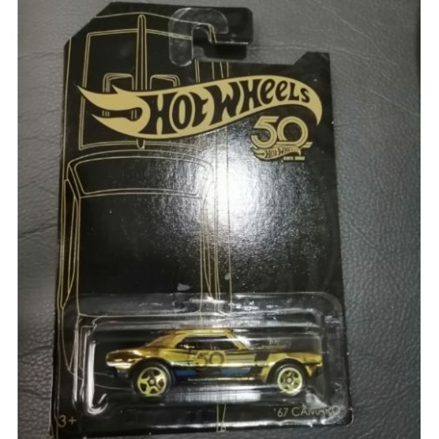 hot wheels 50th gold camaro