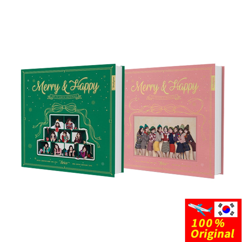 Twice 1st Repackage Album Merry Happy Shopee Malaysia