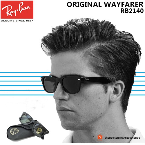 black ray bans wayfarer