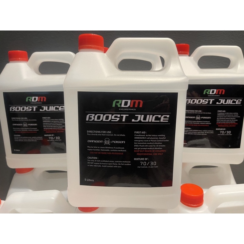 RDM Engineerings Boost Juice WaterMethanol Pure 70/30 Mixture ( 70 Methanol ) 5L Shopee Malaysia