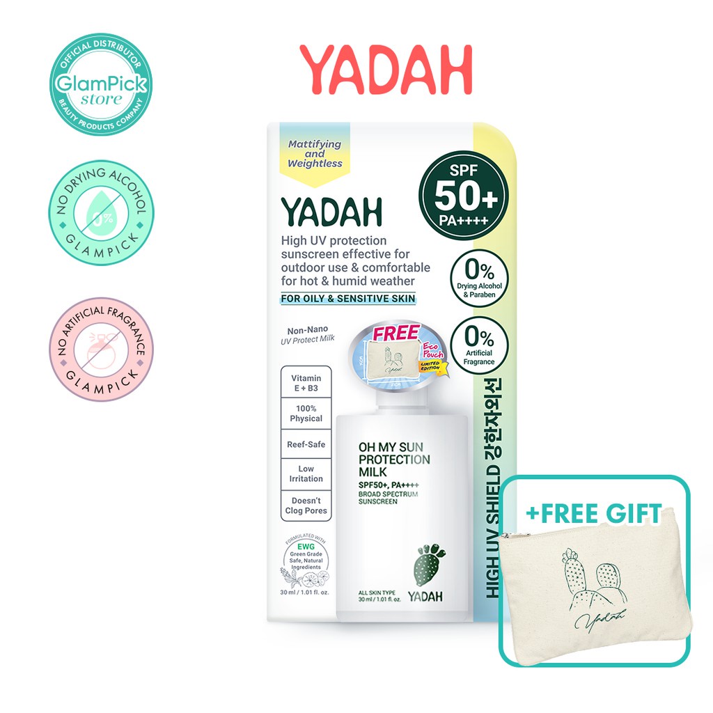 YADAH Oh My Sun Protection Milk SPF50+ PA++++ 30ml Shopee Malaysia