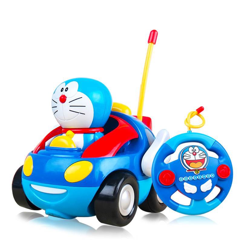 ◑♤◑Children s Doraemon cartoon remote control car remote control car toy  Doraemon boy music electric baby racing car | Shopee Malaysia