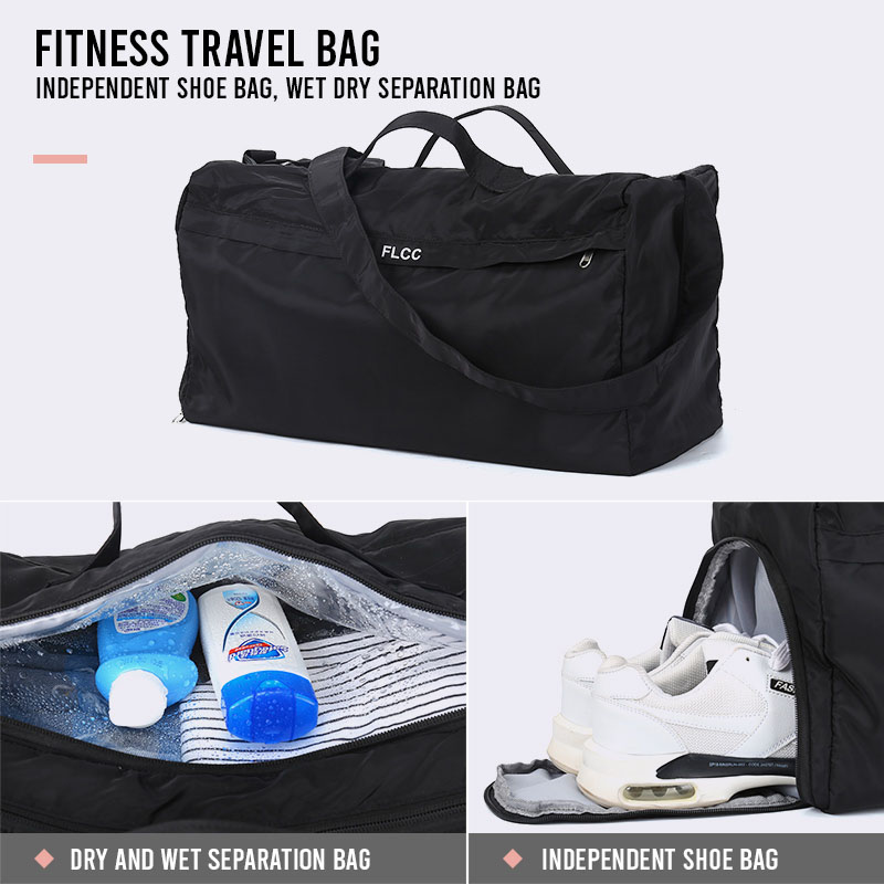 Werocker FLCC Fitness Duffel Bag Black | Shopee Malaysia