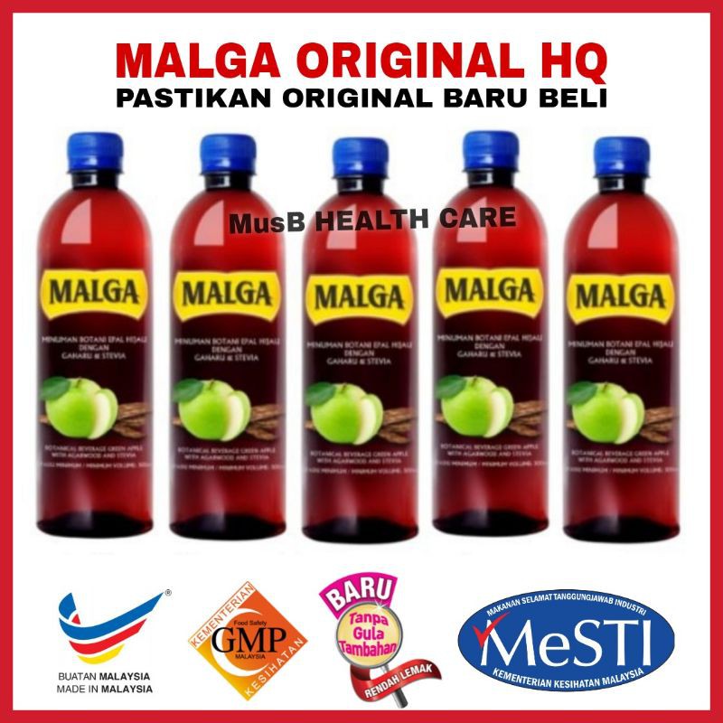 Buy 5 Botol Jus Botani Minuman Kesihatan Malga Gaharu Original Seetracker Malaysia