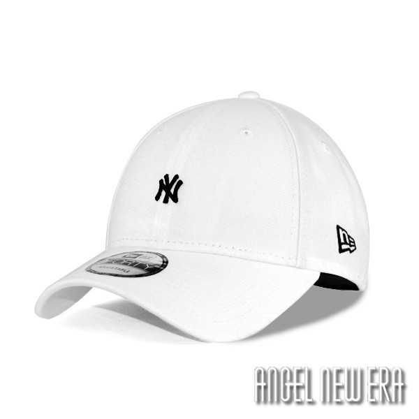 New Era Mlb New York Yankees Ny White Black Small Logo 9forty Snapback Shopee Malaysia